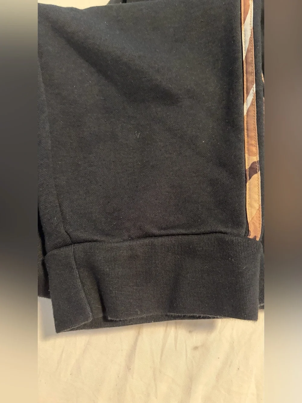 ADIDAS 3 STRIPES BLACK CAMO JOGGERS PANTS Size 3XL Drawstring Waist